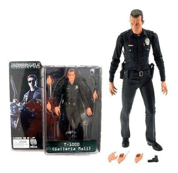 NECA T-1000 フィギュア Action Figure T1000 Terminator 2 - Neca Toys - Cubo Nerd - O