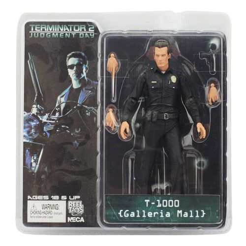 Action Figure T1000 Terminator 2 - Neca Toys - Cubo Nerd - O