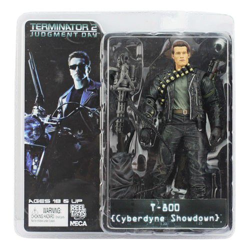 Action Figure T800 Cyberdyne Terminator 2 - Neca Toys - Cubo Nerd