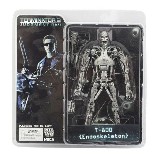Action Figure T800 Endoskeleton Terminator 2 - Neca Toys - Cubo