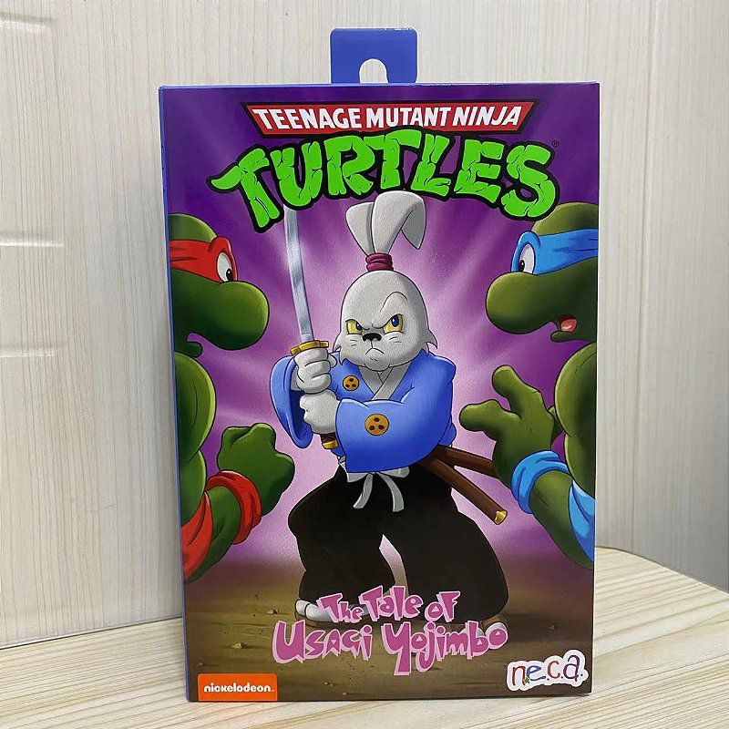 Action Figure Usagi TMNT - Neca Toys - Cubo Nerd - O universo geek