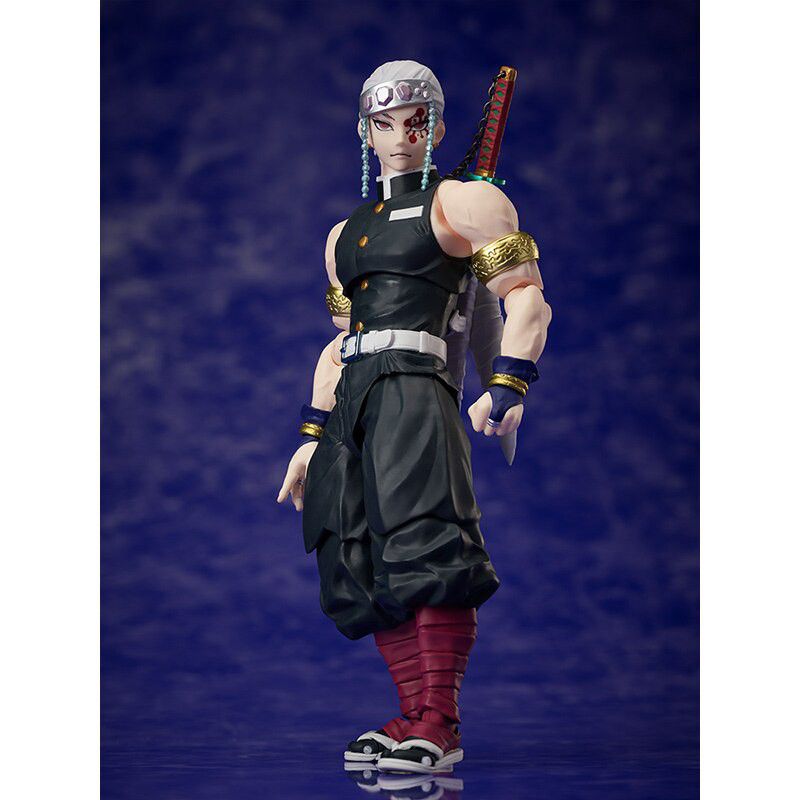 ANIPLEX TENGEN UT 1/12 フィギュア 新品未開封 Action Figure Uzui Tengen Aniplex - BUZZmod - Cubo Nerd - O