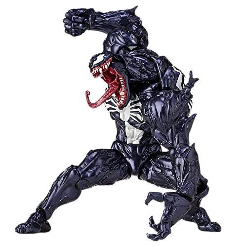 Action Figure Venom Spider Man - Revoltech - Cubo Nerd - O
