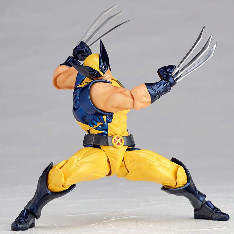 Action Figure Wolverine X-Men Revoltech - Cubo Nerd - O universo