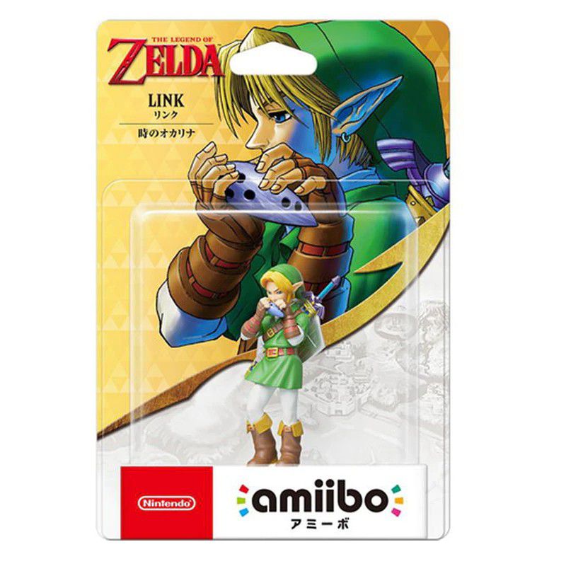 Amiibo Link Ocarina Of Time The Legend Of Zelda - Cubo Nerd - O