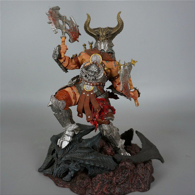 Diorama Bárbaro Diablo 3 Blizzard - Cubo Nerd - O universo geek em