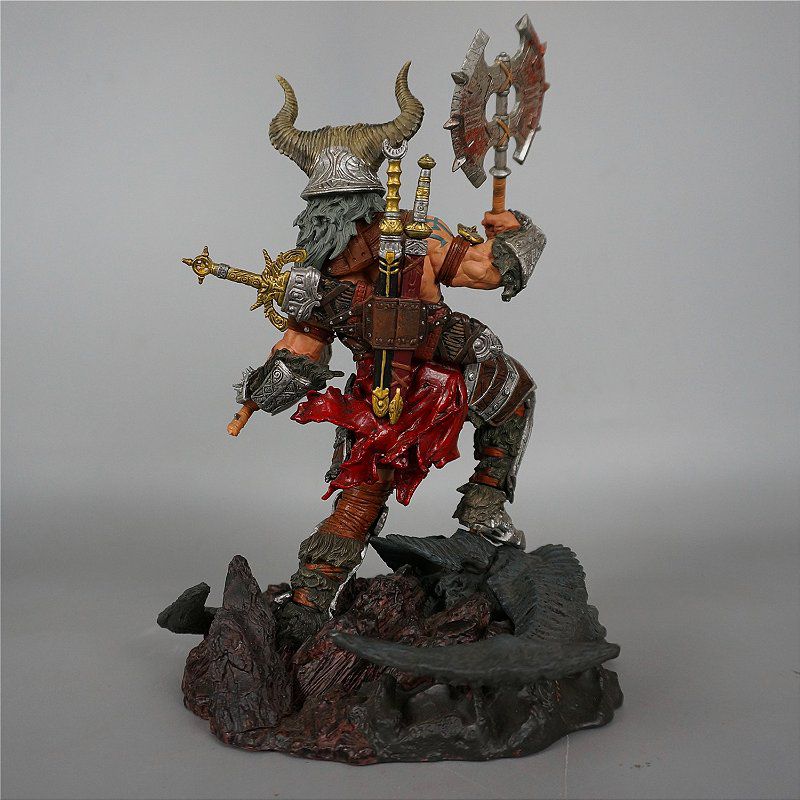 Diorama Bárbaro Diablo 3 Blizzard - Cubo Nerd - O universo geek em