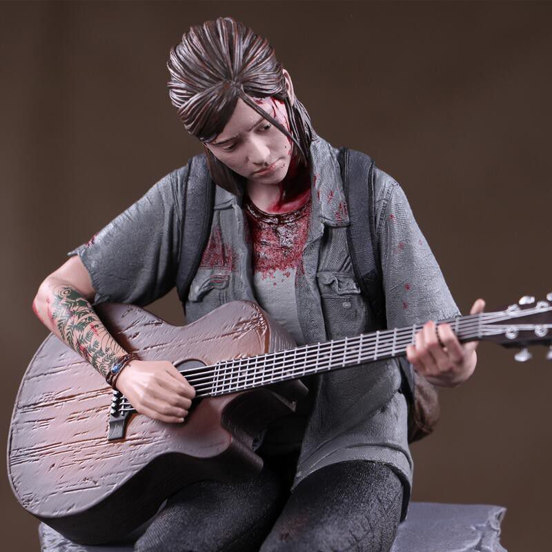 Figure Ellie Diorama The Last Of Us Part II - Cubo Nerd - O