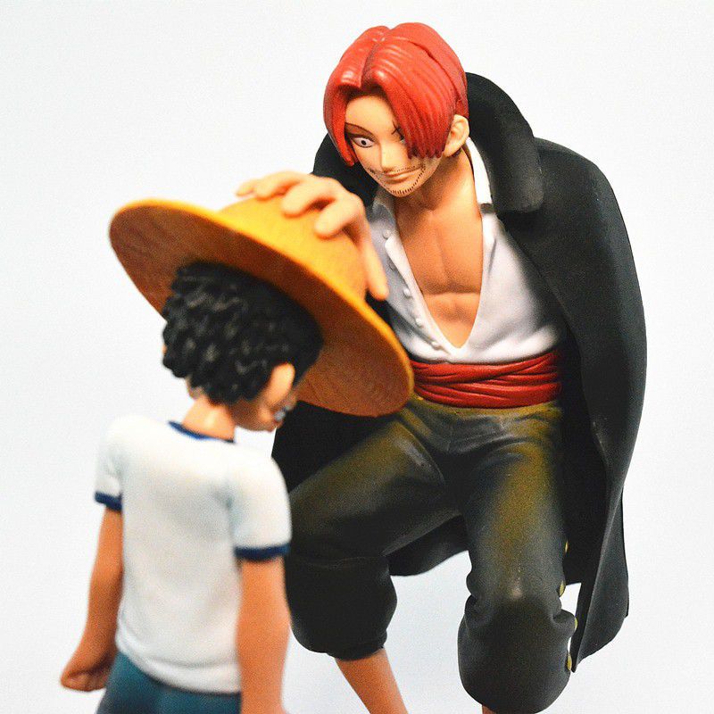 Luffy e Shanks Figure One Piece - Cubo Nerd - O universo geek em