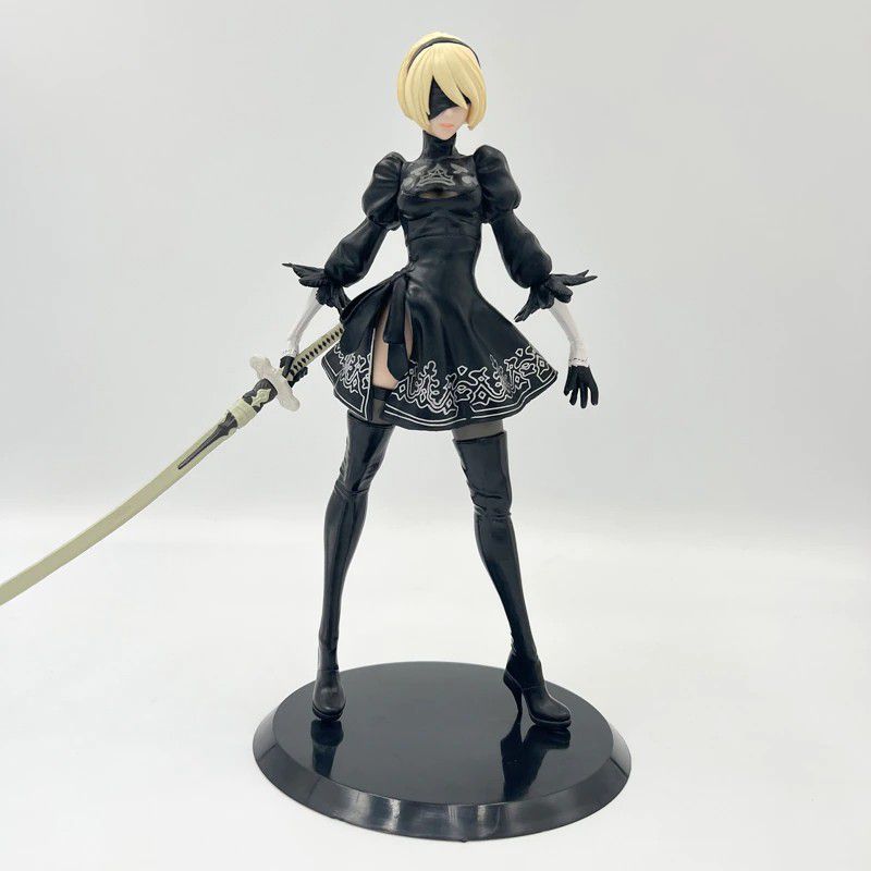 Figure 2B Yorha Type B Nier:Automata - Cubo Nerd - O universo geek