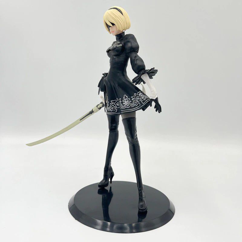 Figure 2B Yorha Type B Nier:Automata - Cubo Nerd - O universo geek