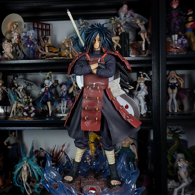 Estátua Madara Uchiha 65Cm Naruto Shippuden - Cubo Nerd - O