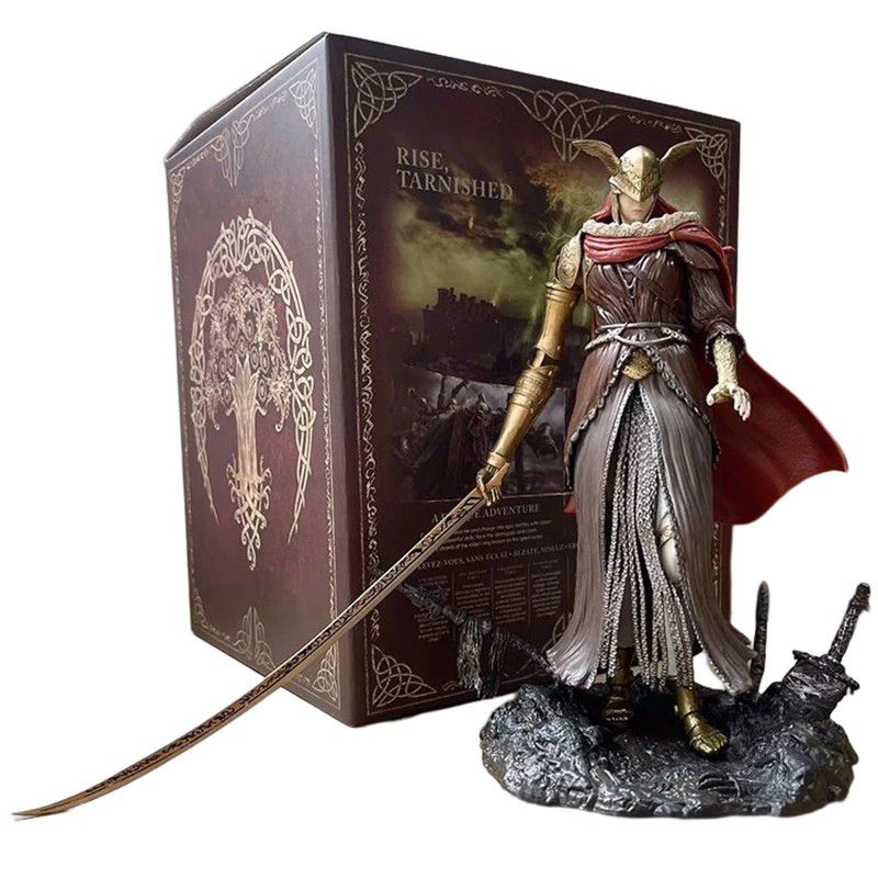 Malenia Blade of Miquella Estátua Elden Ring - Cubo Nerd - O