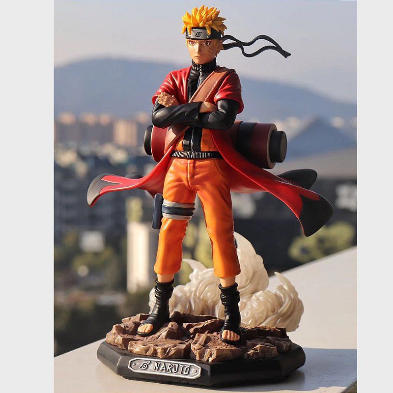Figure Naruto Uzumaki Modo Sennin Naruto Shippuden - Cubo Nerd - O