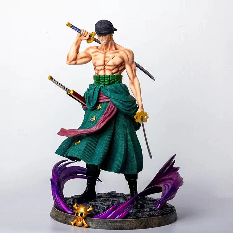 Figure Roronoa Zoro Two Heads One Piece - Cubo Nerd - O universo