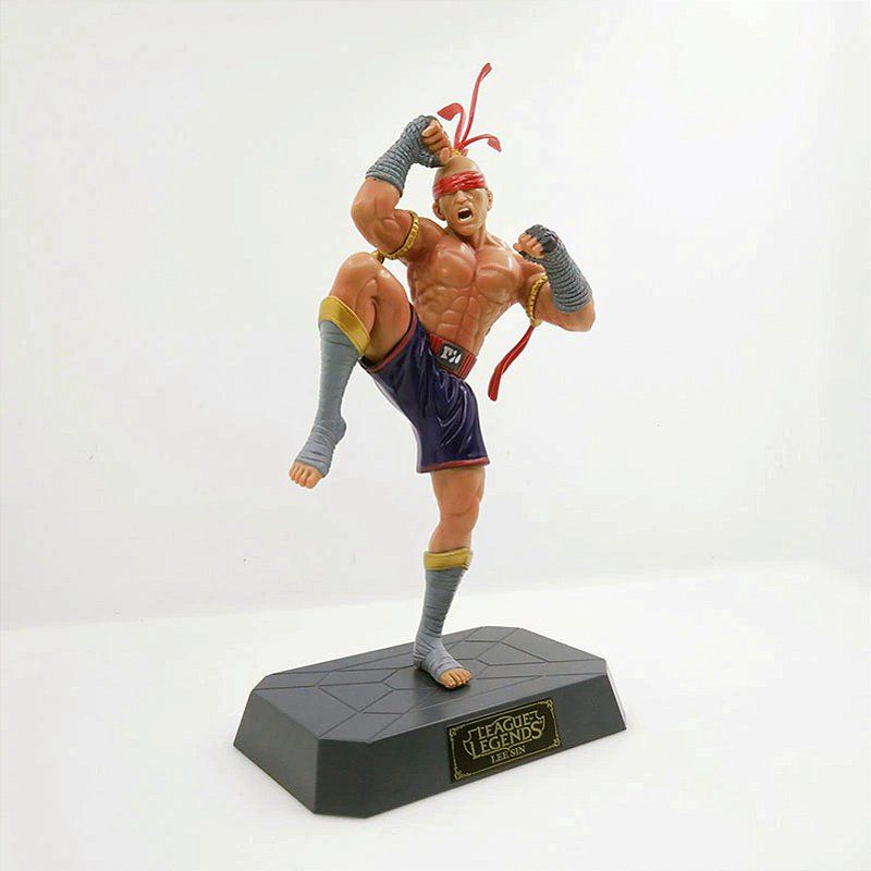 リーグオブレジェンド リー•シンフィギュア Figure Lee Sin League Of Legends - Cubo Nerd - O universo geek em