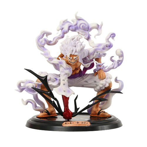 Monkey D. Luffy Gear 5 Estátua One Piece - Cubo Nerd - O universo
