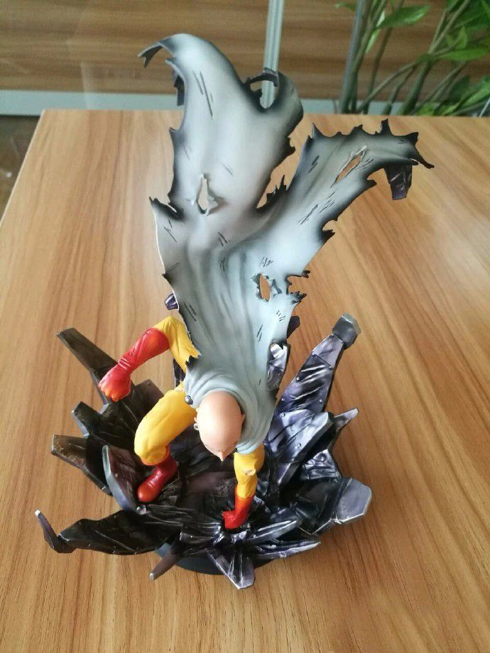 Saitama 25Cm Estátua One Punch Man - Cubo Nerd - O universo geek