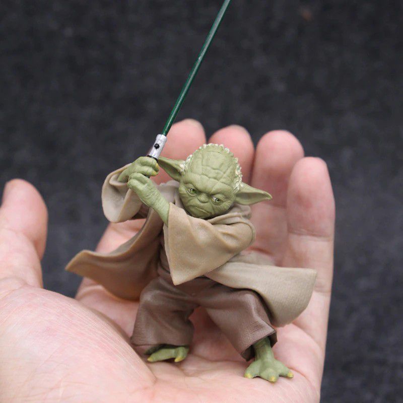 Action Figure Yoda Battle Star Wars - Cubo Nerd - O universo geek