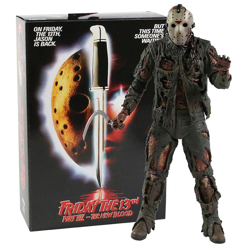 Jason Voorhees Sexta Feira 13 The New Blood - Neca Toys - Cubo