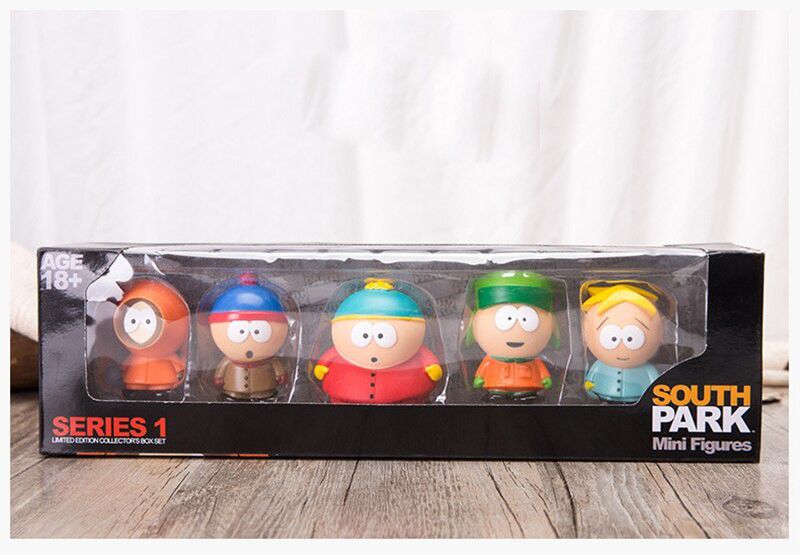 Kit 5 Figures South Park Series 1 - Cubo Nerd - O universo geek em