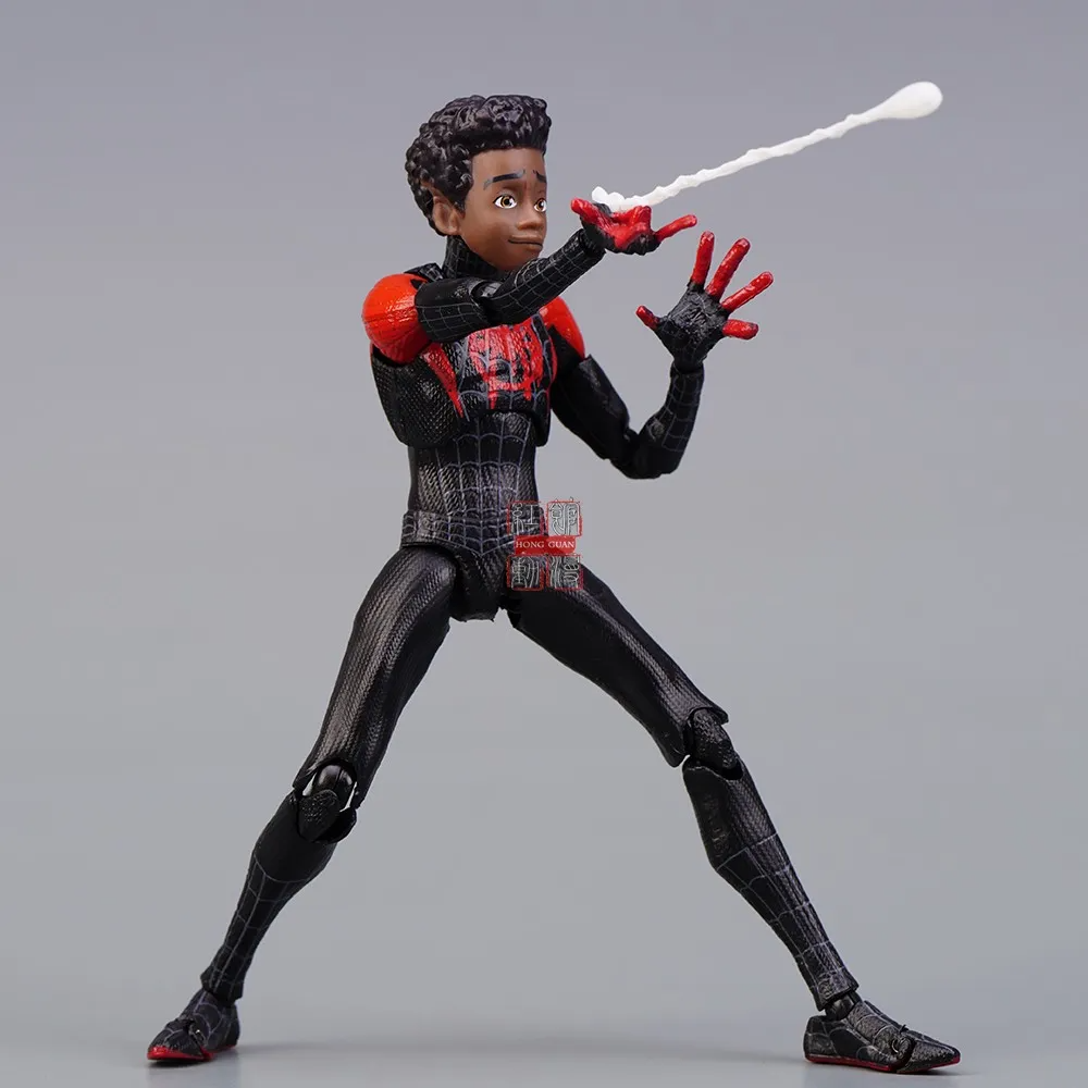 Action Figure Spider Man Miles Morales - Cubo Nerd - O universo
