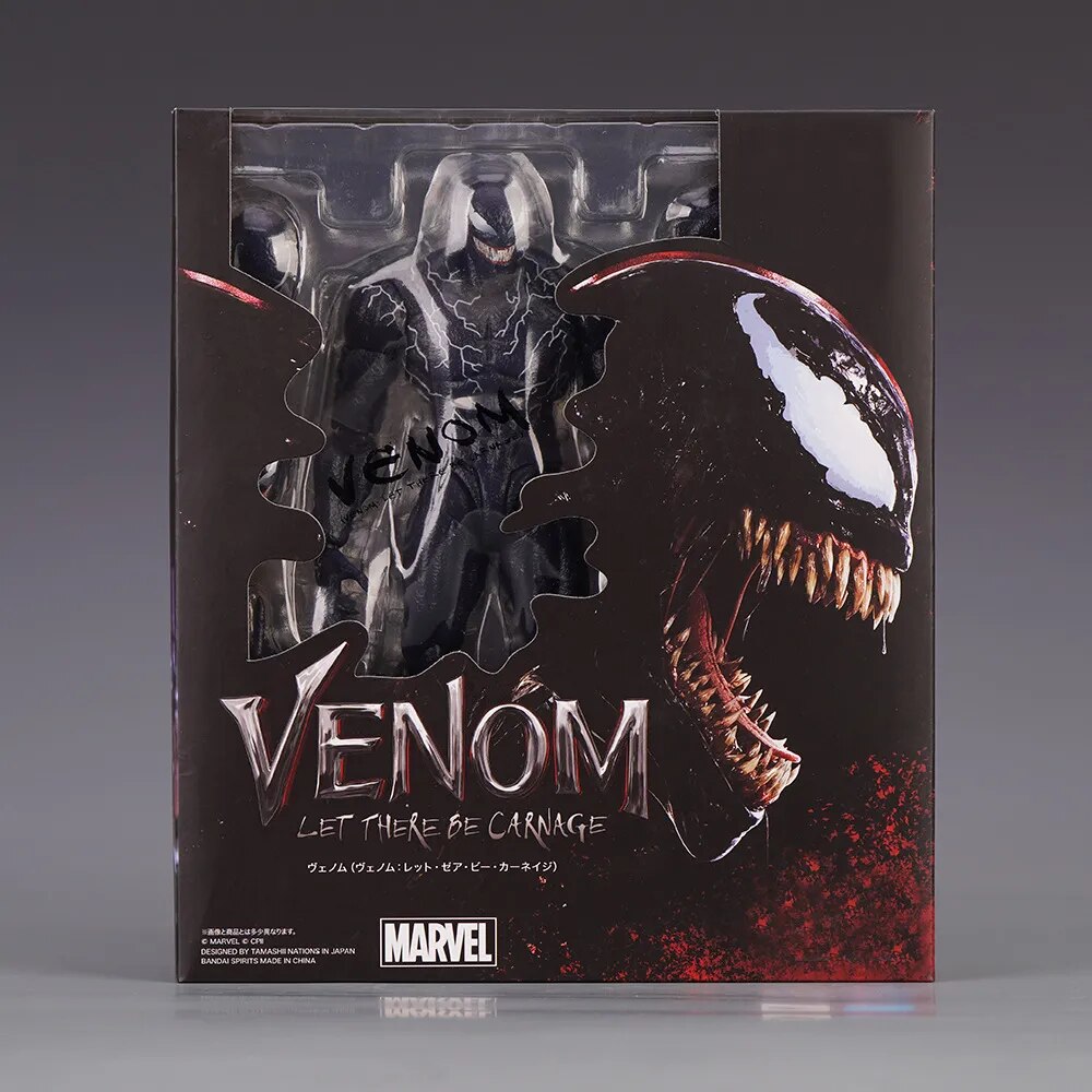 Venom 馬フィギュア 黒色 約30cm Amazon.co.jp: PPTCos ヴェノム ザ ラストダンス フィギュア 怪物 異形