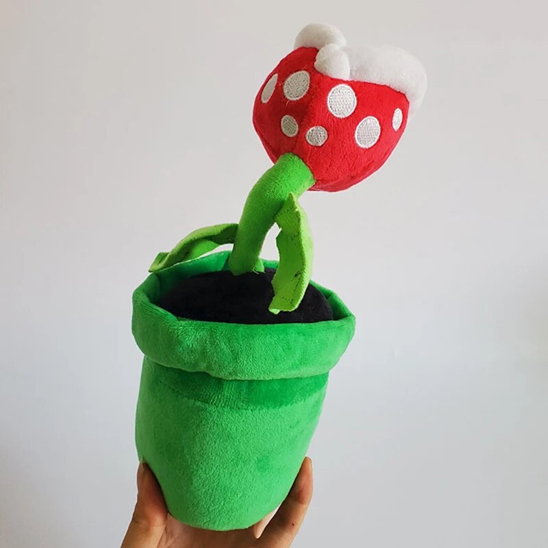 Pelúcia Planta Pakkun - Super Mário Bros - Cubo Nerd - O universo