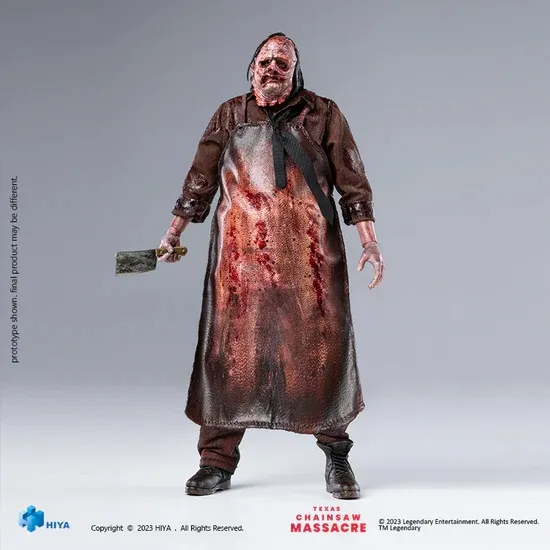 LEATHERFACE フィギュア 限定版　1005/30000 Action Figure Leatherface Slaughter Version - Hiya Toys - Cubo