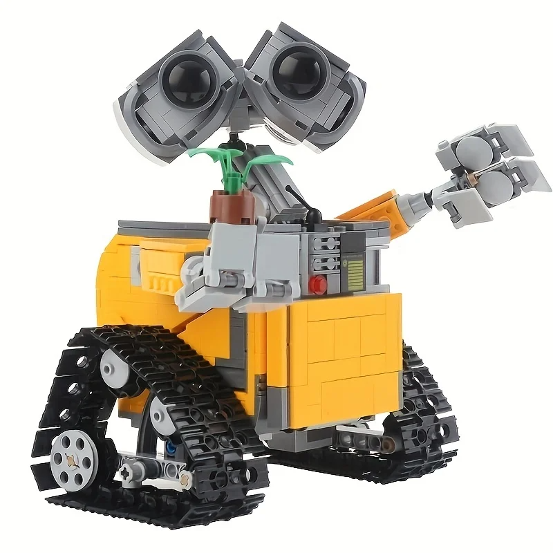 Blocos de Montar Wall-E - Pixar - Cubo Nerd - O universo geek em