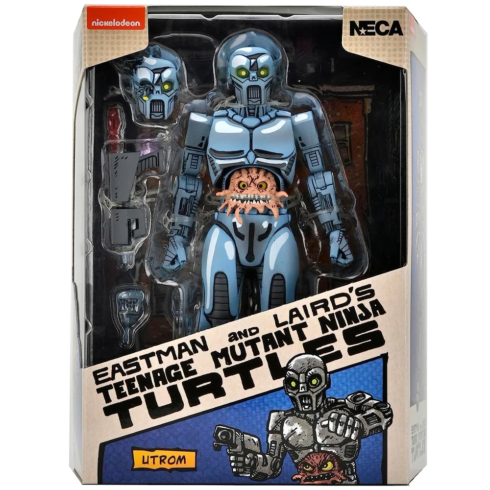 Action Figure Utrom TMNT - NECA - Cubo Nerd - O universo geek em