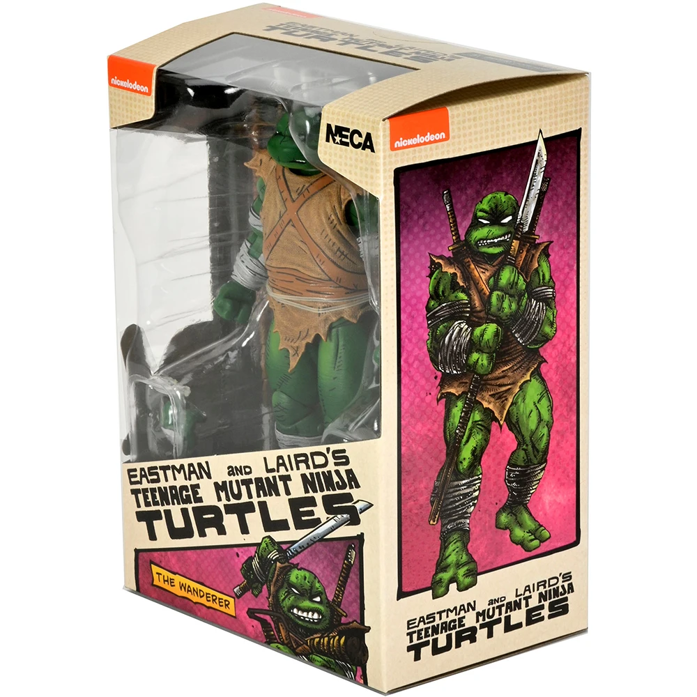 Action Figure Michelângelo The Wanderer TMNT - NECA - Cubo Nerd