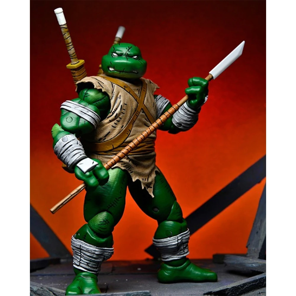 Action Figure Michelângelo The Wanderer TMNT - NECA - Cubo Nerd