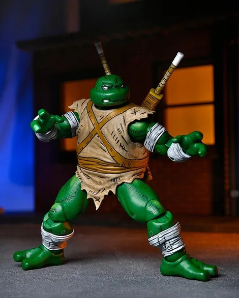 Action Figure Michelângelo The Wanderer TMNT - NECA - Cubo Nerd Action Figure Michelângelo The Wanderer TMNT - NECA - Cubo Nerd