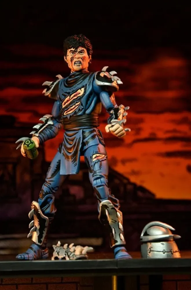 Action Figure Destruidor Battle Damaged TMNT - NECA - Cubo Nerd