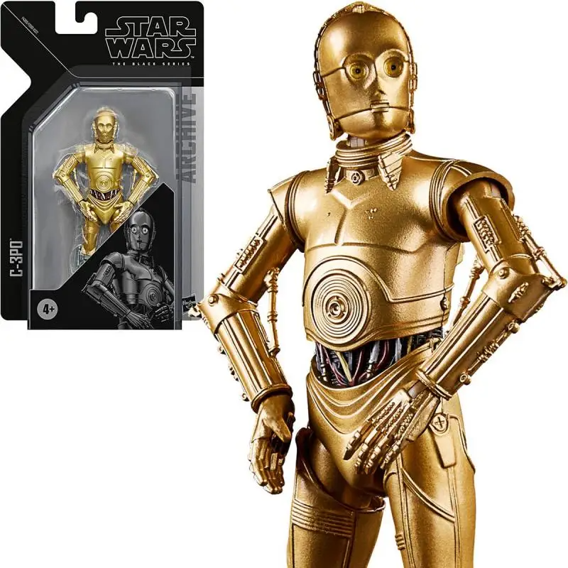 STAR WARS C-3PO フィギュア Action Figure C-3PO Star Wars Black Series - Hasbro - Cubo Nerd