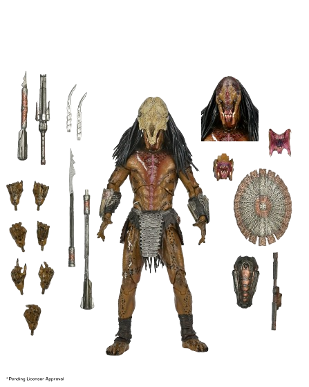 NECA プレデター FERAL PREDATOR ネカ PREY エイリアン Action Figure Prey Ultimate Feral Predator - NECA - Cubo Nerd - O