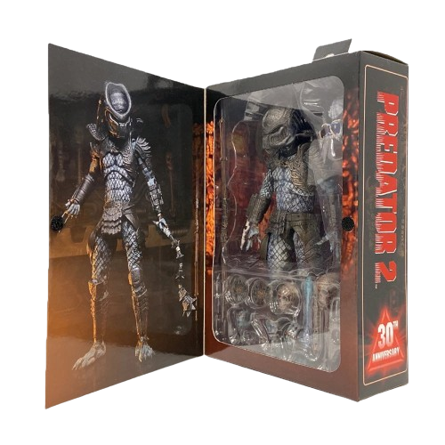 Action Figure Ultimate Warrior Predator 30th - NECA - Cubo Nerd