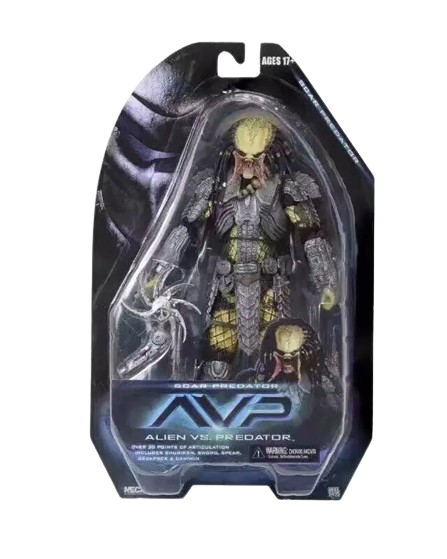NECA AVP Scar Predator フィギュア Scar Predator - Alien vs. Predator - Series 14 - NECA 51525
