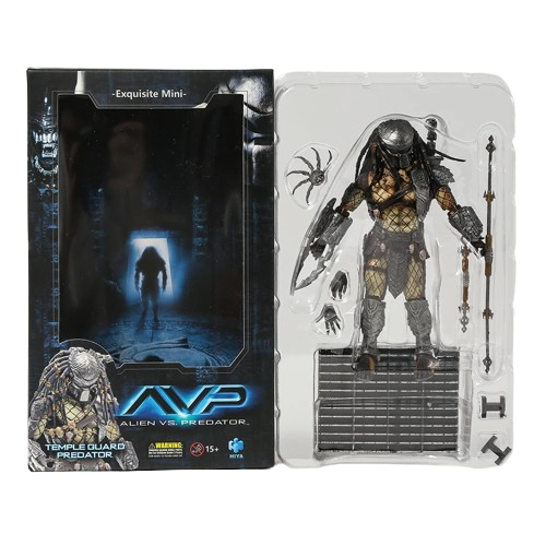 【新品未開封】Hiya Toys TEMPLE GUARD PREDATOR Hiya Toys AVP Temple Guard Predator Exquisite Mini ‪@TheReviewSpot