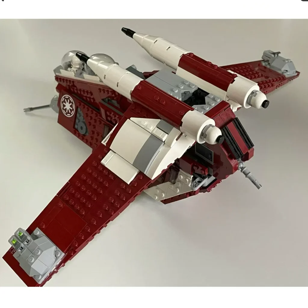 Caça da Guarda de Coruscant - Star Wars - Cubo Nerd - O universo