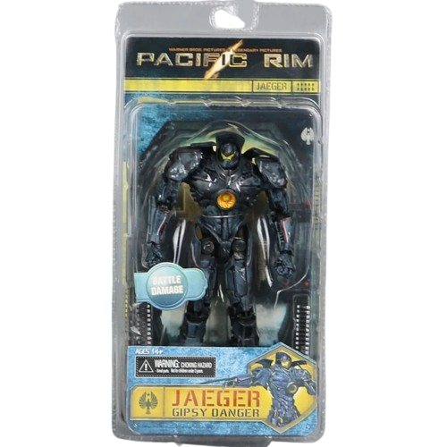 Action Figure Jaeger Gipsy Danger Pacific Rim - Neca Toys - Cubo