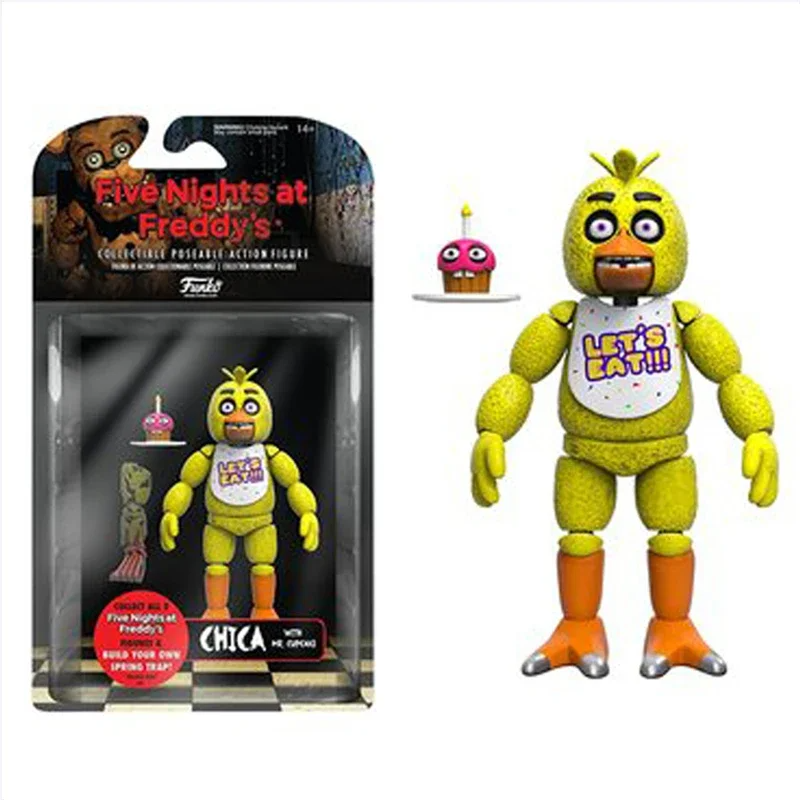 Action Figure Chica - Five Nights at Freddy's - Cubo Nerd - O