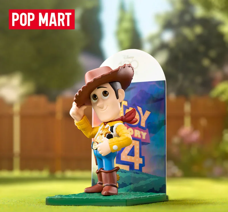 Woody Toy Story Disney Pixar - Pop Mart Original - Cubo Nerd - O