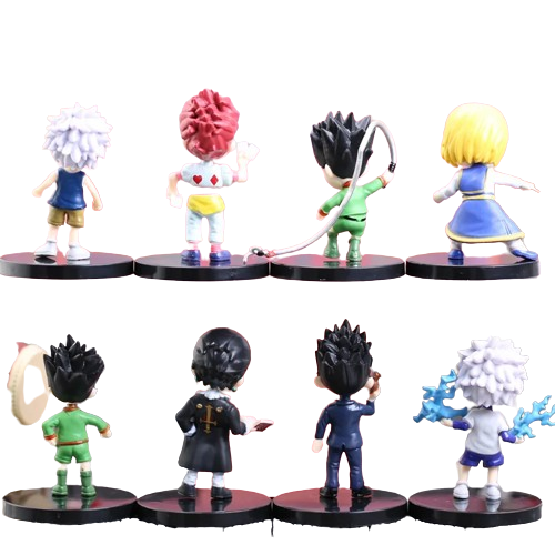 Kit 8 Figures Hunter x Hunter - Animes - Cubo Nerd - O universo