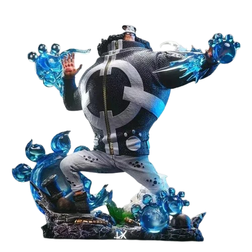 Figure Bartholomew Kuma 30cm c/ LED's - One Piece - Cubo Nerd - O