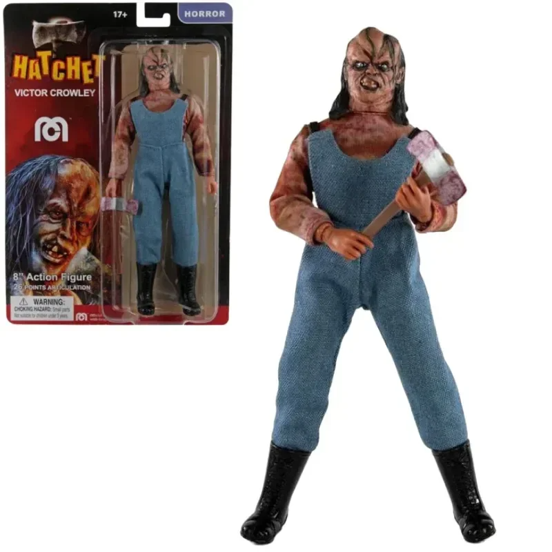 Action Figure Hatchet Victor Crowley Horror - MEGO - Cubo Nerd - O