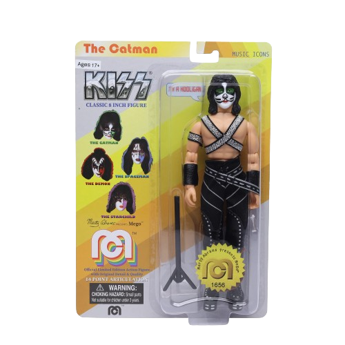 Action Figure Kiss The Catman Music Icons - MEGO - Cubo Nerd - O