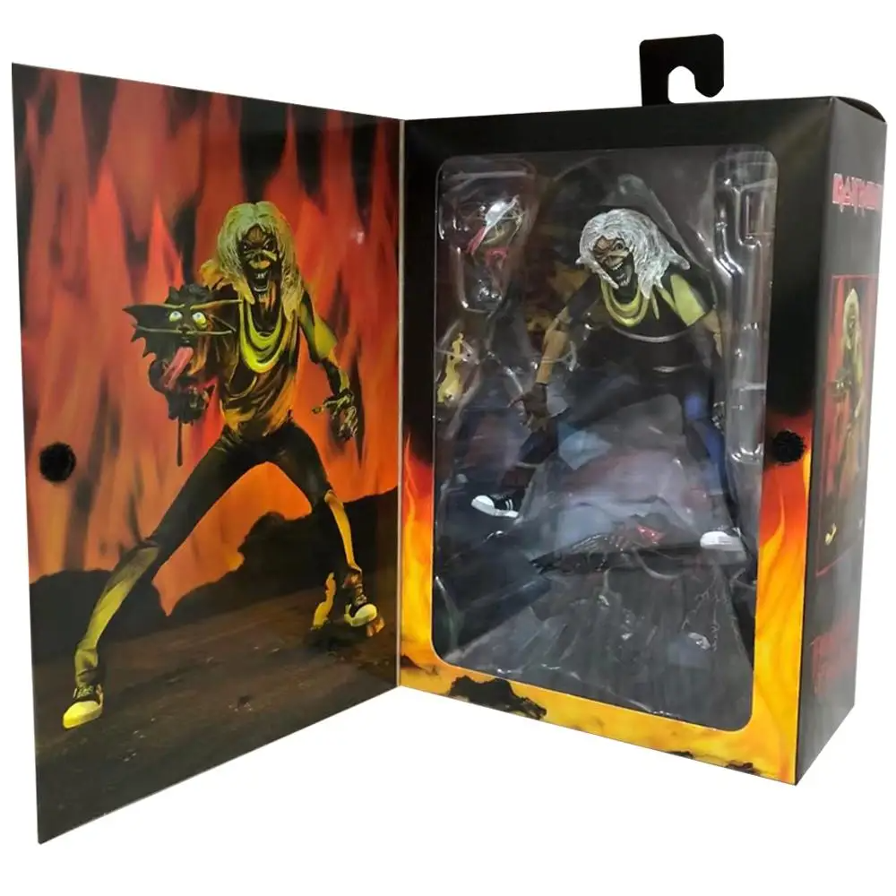 Iron Maiden Eddie NECA製フィギュア2体セット 未使用品 NECA Iron Maiden 2 Minutes to Midnight Eddie Clothed Action Figure