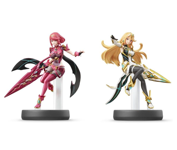 Amiibo Pack Pyra e Mythra - Super Smash Bros - Cubo Nerd - O
